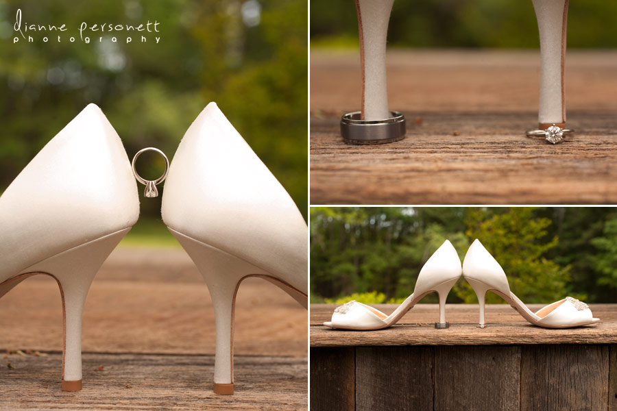creative ring photos, white wedding shoes creative ring photos, white wedding shoes