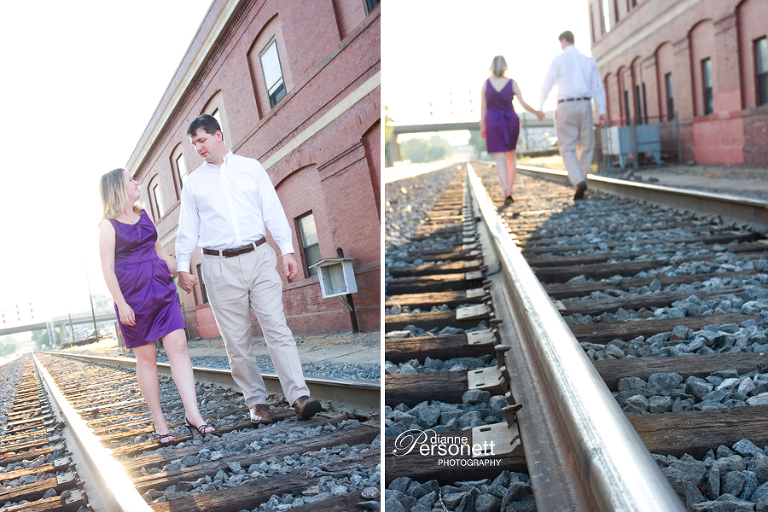 Greensboro engagement photos