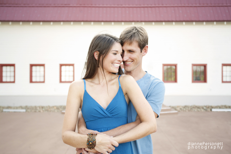 WinMock Barn engagement photos, WInston-Salem