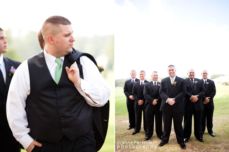 Pine Island country club wedding photos