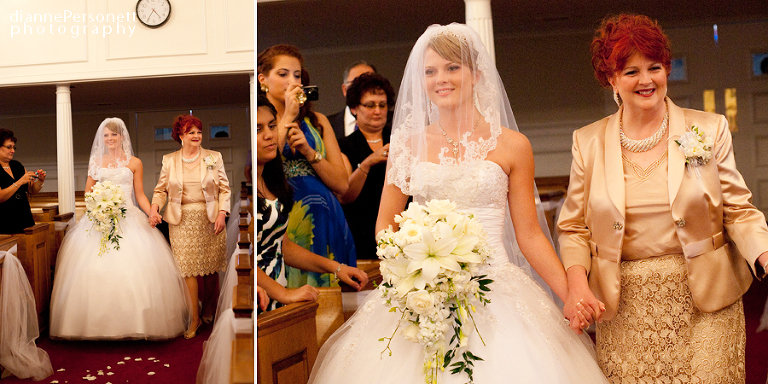 Beck's Baptist Church wedding