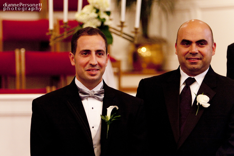 Beck's Baptist Church wedding