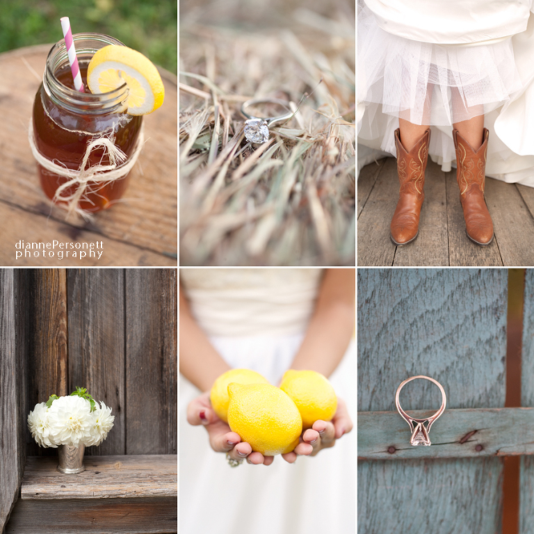 southern styled bridal session