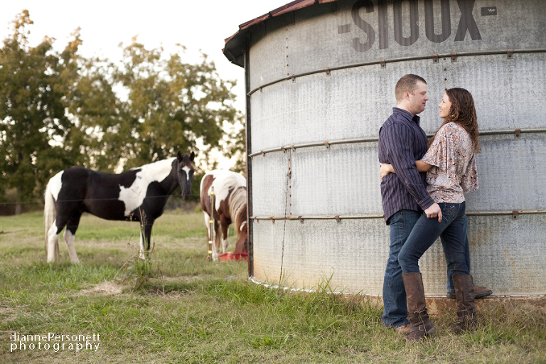 rustic barn engagement session, north carolina