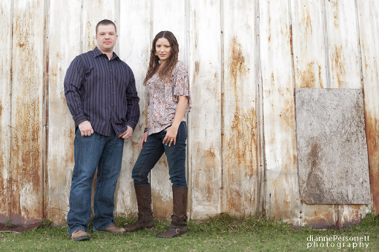 rustic barn engagement session, north carolina