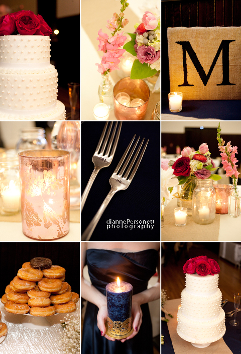 the Palmer building charlotte wedding reception