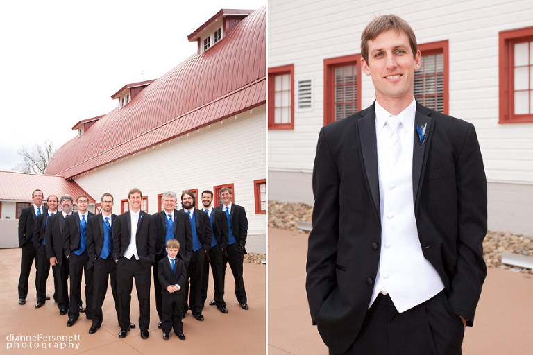 WinMock Barn NC wedding photos