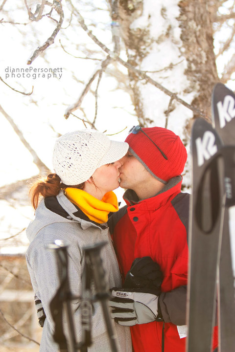 Beech Mountain engagement photos