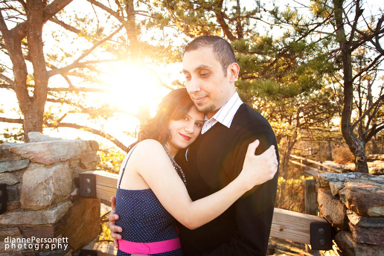 pilot mountain, winston-salem engagement photos