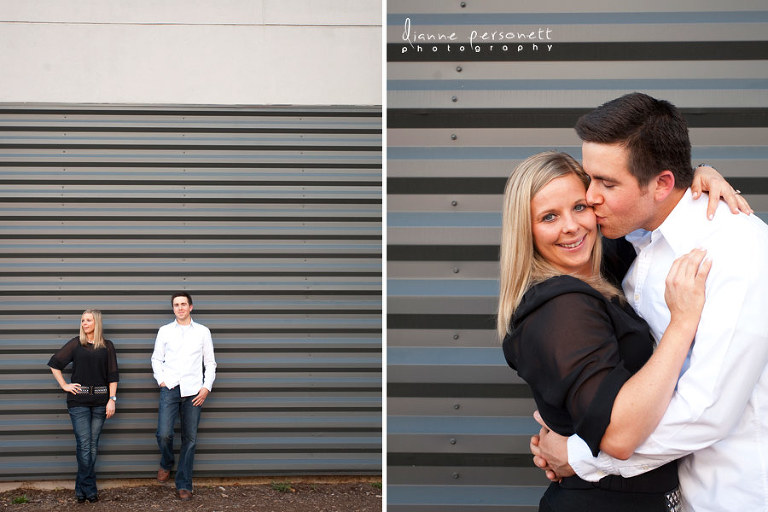uptown charlotte engagement photos