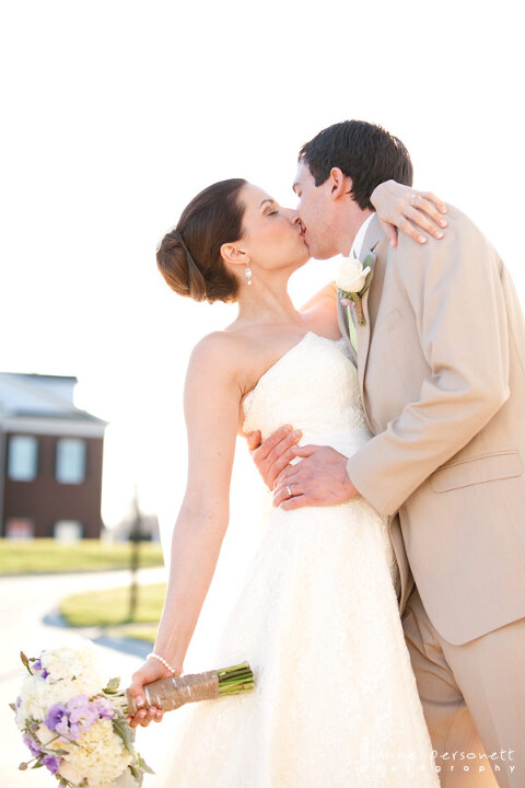wedding at WinMock Barn Winston-Salem