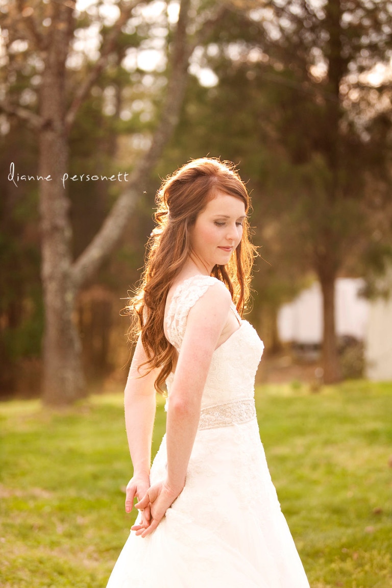 Charlotte bridal session photographer, Bridal portraits at the Orchard House