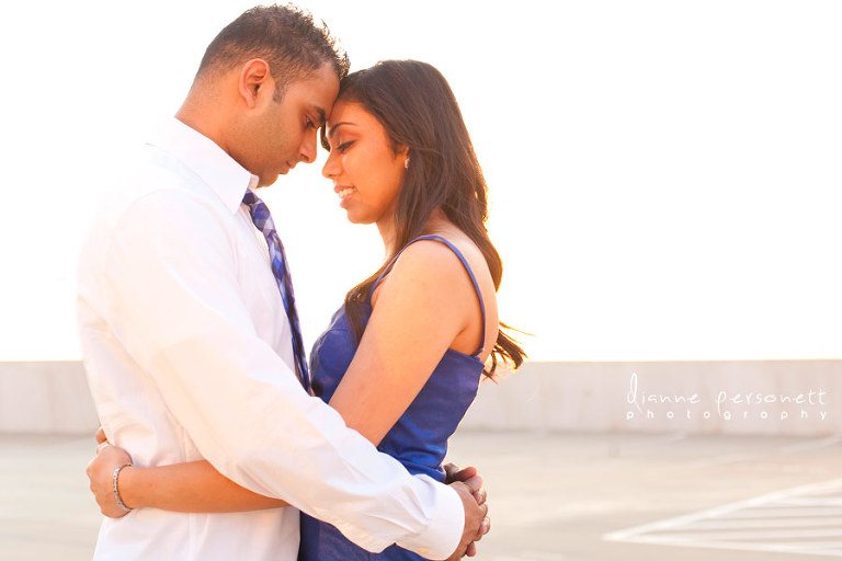 Uptown charlotte engagement photos