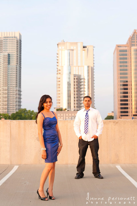 engagement photos uptown charlotte