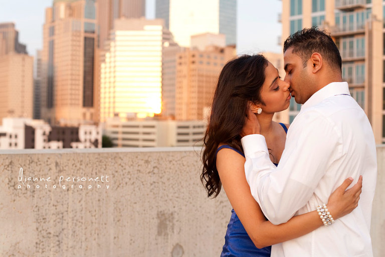 engagement photos uptown charlotte