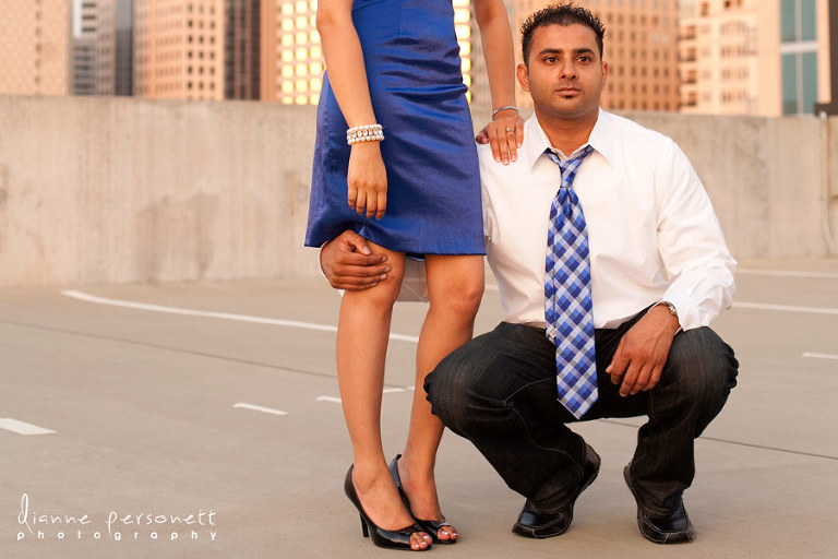 engagement photos uptown charlotte