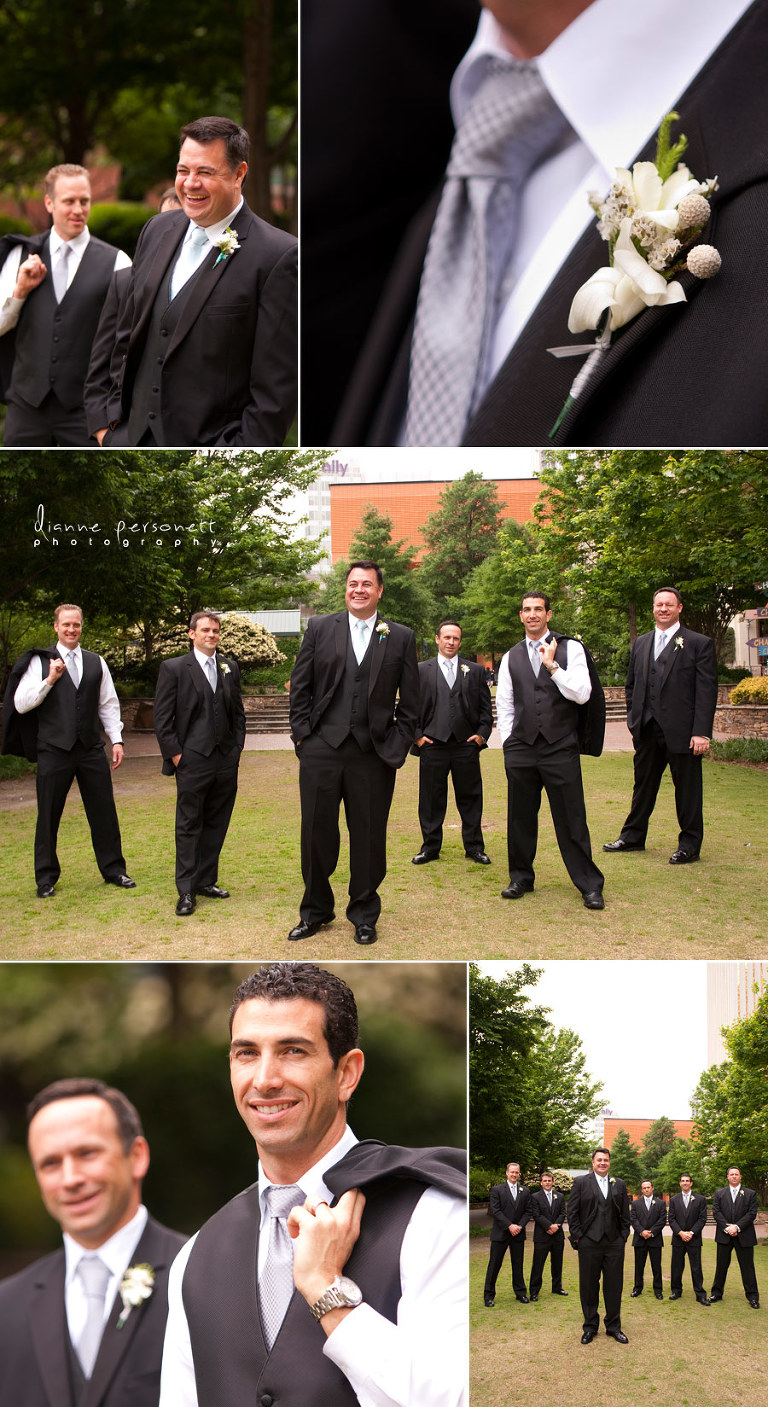 Wedding photos at the Green Charlotte