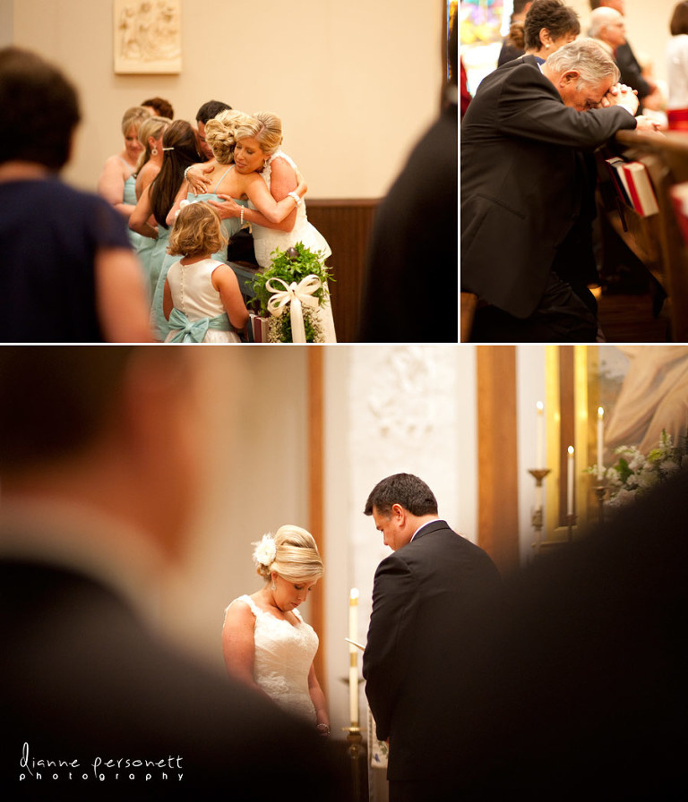 Wedding at St. Peter's Catholic Church Charlotte