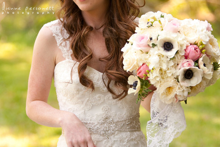 wedding photos at the Orchard House concord nc