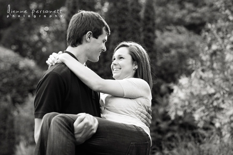 Daniel Stowe Botanical gardens engagement session