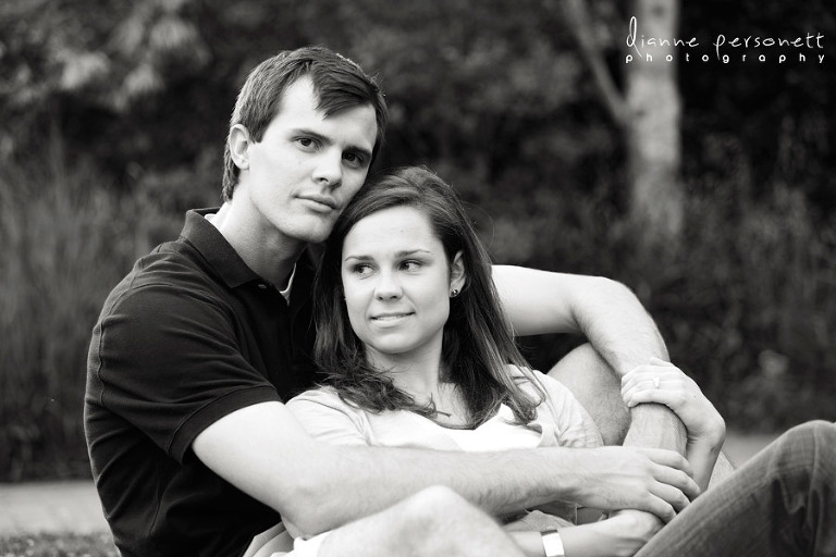  engagement photos at Daniel Stowe Botanical gardens 
