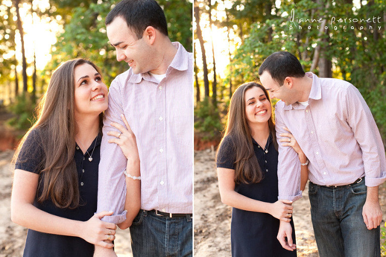 Jetton park lake norman engagement photos