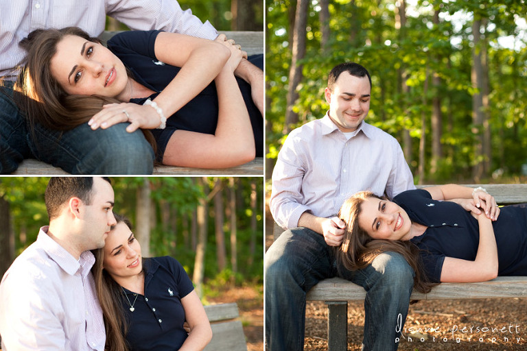 lake norman engagement photos