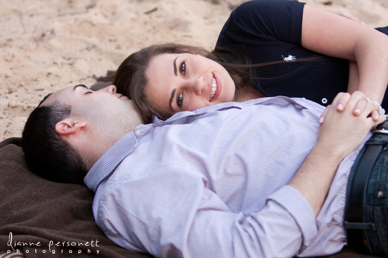 lake norman engagement session