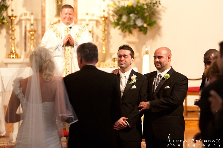 St.Patrick's Cathedral Charlotte wedding