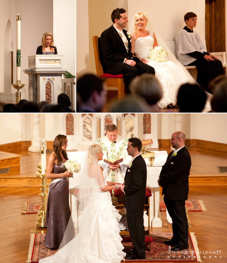 St.Patrick's Cathedral Charlotte wedding photos