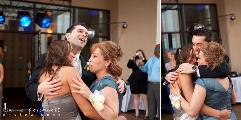 Rooftop Holiday Inn Uptown Charlotte wedding photographer