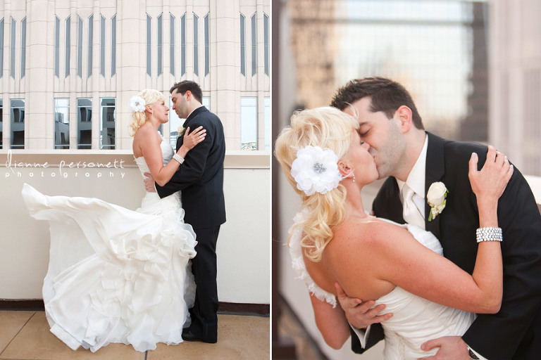 holiday inn rooftop hotel charlotte wedding 