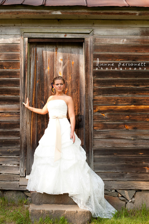 bridal photos at Carrigan Farms Mooresville
