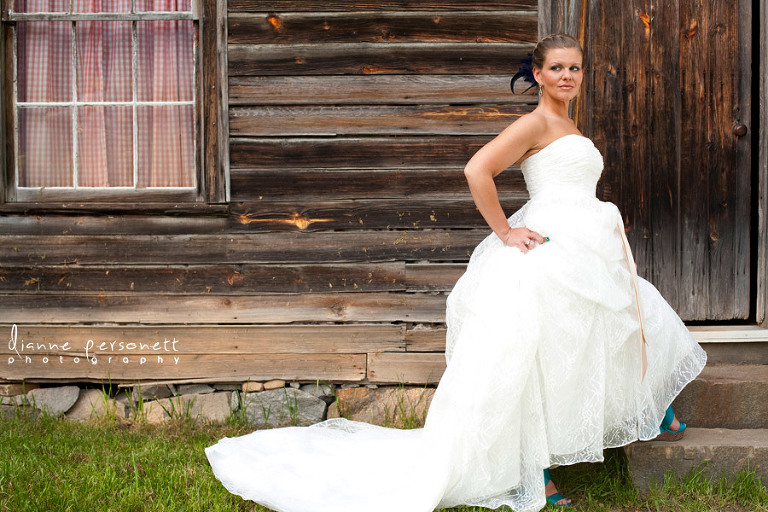 bridal portraits at Carrigan Farms Mooresville