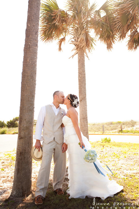 shell island wedding photos