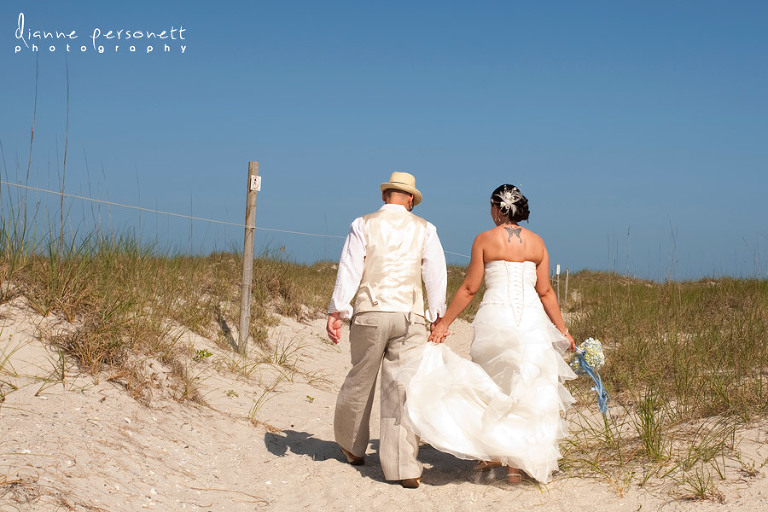 shell island wedding photos
