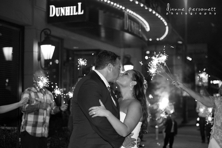 wedding photos at The Dunhill Charlotte NC 