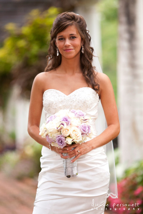 Daniel Stowe Botanical gardens bridal session