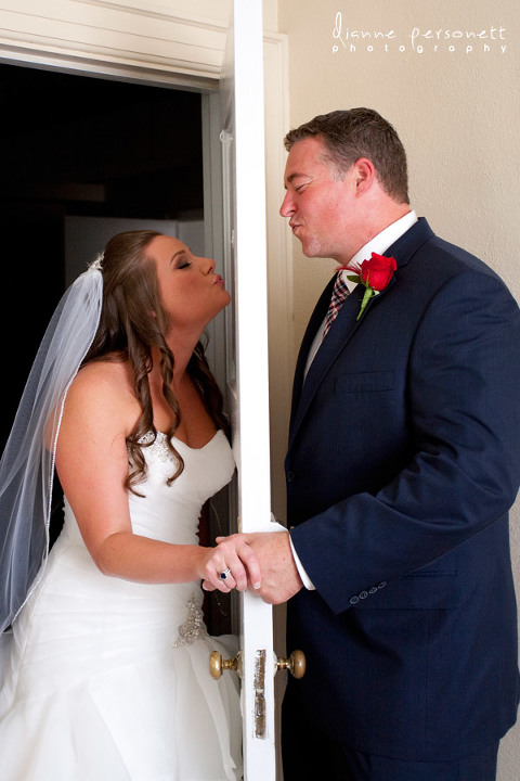 wedding pre-ceremony look