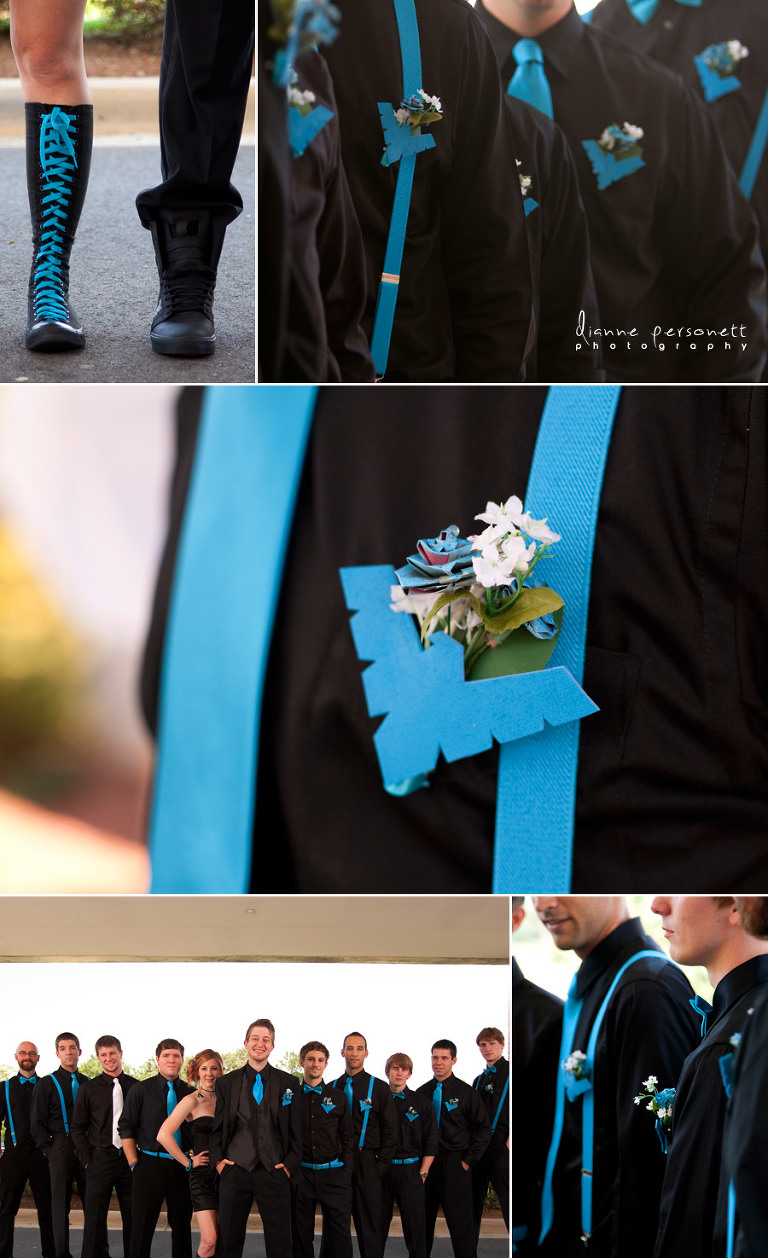 batgirl and nightwing themed wedding