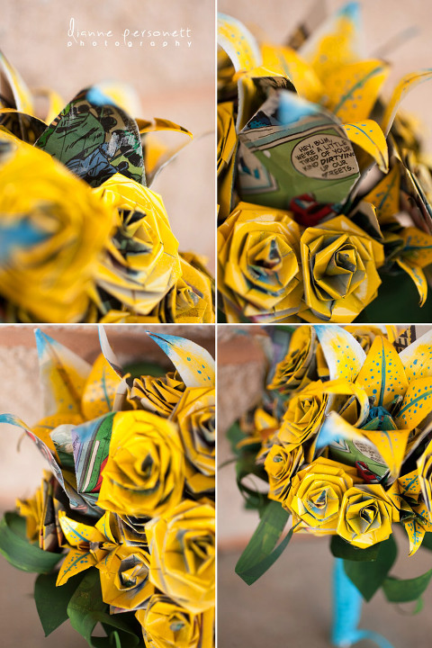 batgirl and nightwing themed wedding