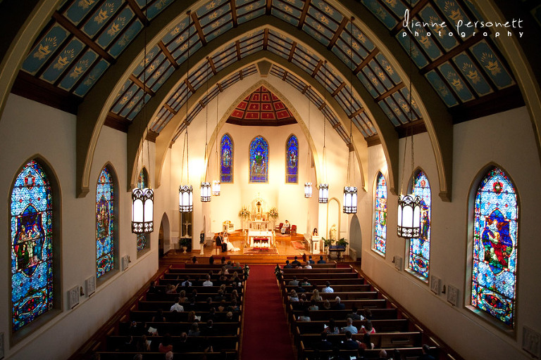St. Patrick's cathedral wedding Charlotte 