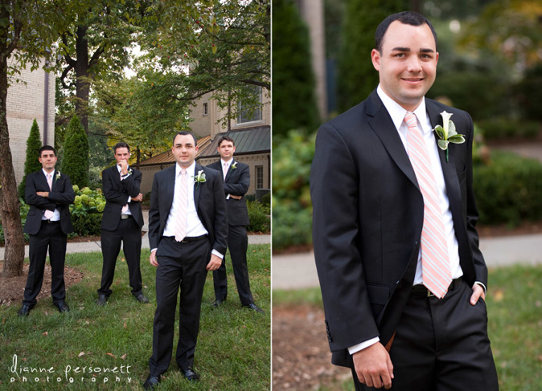 wedding photos at st. patrick's charlotte 