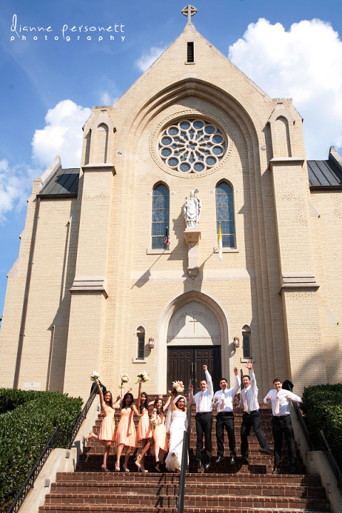 St. Patrick's cathedral wedding Charlotte 