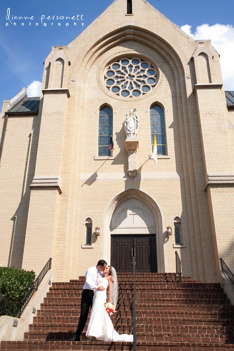 St. Patrick's cathedral wedding Charlotte 