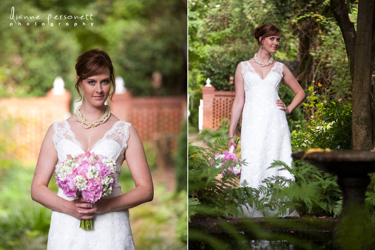 Charlotte bridal session photos