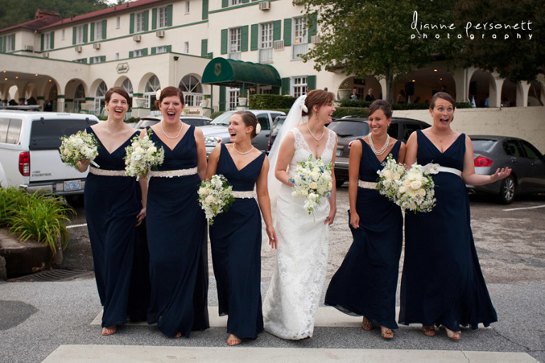 lake lure inn wedding photos