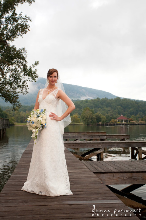 wedding photos at lake lure inn 