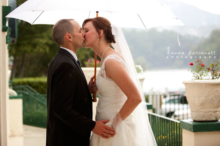 lake lure inn wedding photos