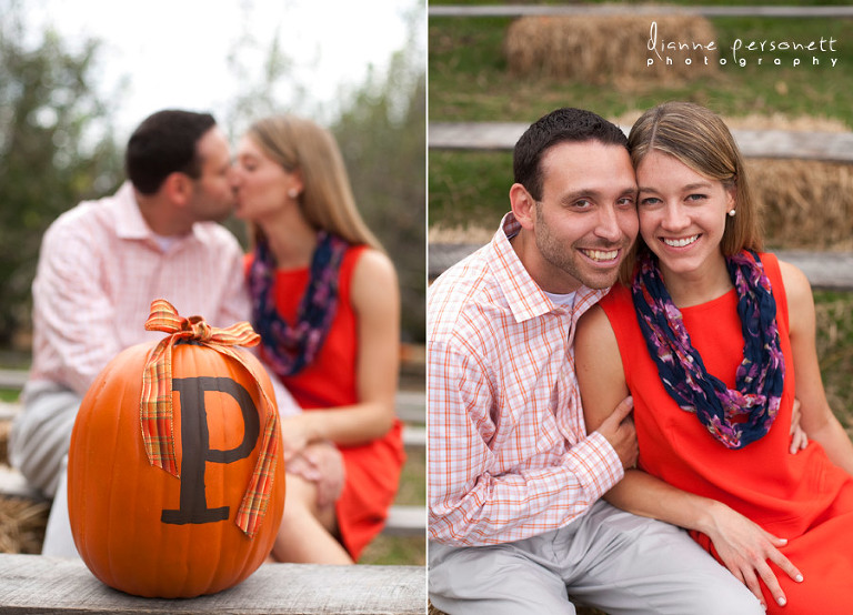 engagement photos at windy hill orchard 